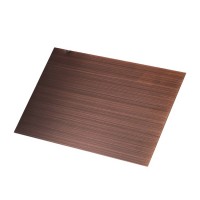 304 316 Brushed hairline HL satin no.4 matt regular irregular size Decorative copper Stainless Steel Sheet for elevator interior